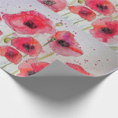 Party Watercolor Wrapping Paper Geschenkpapier (Ecke)