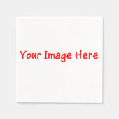 Party Wedding Custom Image 4Delia Serviette (Vorderseite)