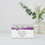 Party & Wedding Planning and Coordination Visitenkarte (Stehend Vorderseite)