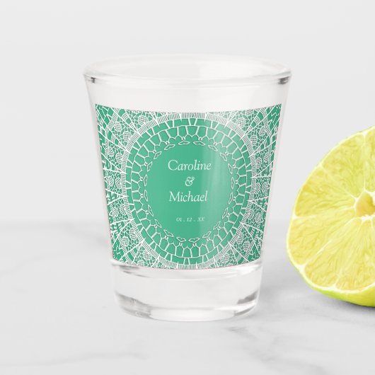 Party Wedding Verlobung Gefallen Spaß Schnapsglas (Vorderseite)