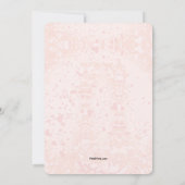 Party (weiblich) Einladung (Rückseite)