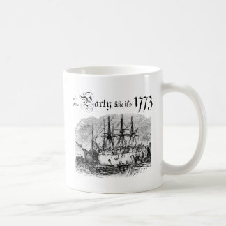 Party wie 1773 kaffeetasse