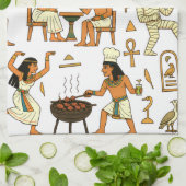Party Wie Ein Ägypter Geschirrtuch (Gefaltet)