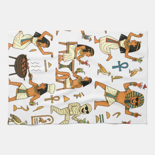 Party Wie Ein Ägypter Geschirrtuch (Horizontal)