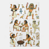 Party Wie Ein Ägypter Geschirrtuch (Vertikal)