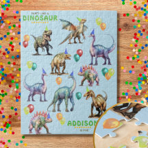 Party wie ein Dinosaurier Personalisiert Geburtsta