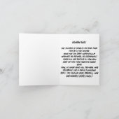 Party wie ein Flamingo - Spaß und Feierlichkeit zu Karte (Innenseite)