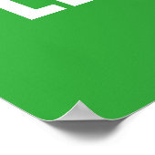 Party wie ein Kobold Poster (Ecke)