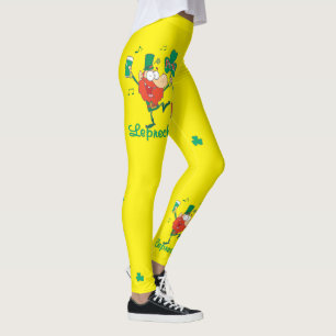 Party wie ein Leprechaun St. Patrick's Leggings
