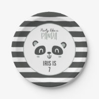 Party wie ein Panda leuchtend bunt Geburtstag