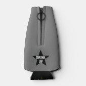 Party wie ein Rockstar Flaschenkühler (Rückseite)