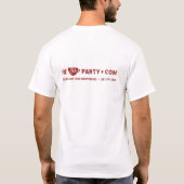 Party wie es ist 1773 T-Shirt (Rückseite)