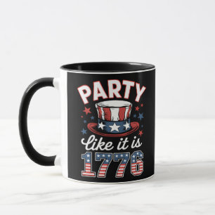 Party wie es ist 1776 4. Juli Amerika unabhängig Tasse