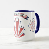 "Party, wie es ist 1776!" Kaffee/Tee Tasse (VorderseiteRechts)
