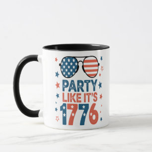 Party wie es ist 1776, Unabhängigkeitstag, Party i Tasse