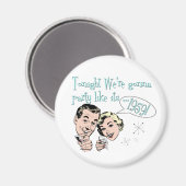 Party wie es ist 1959! magnet (Vorderseite/Rückseite)