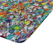 Party Wie es ist 1999 6x7 Deko Glass Cutting Board Schneidebrett (Ecke)