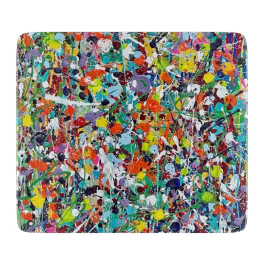 Party Wie es ist 1999 6x7 Deko Glass Cutting Board Schneidebrett (Vorderseite)