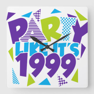 Party wie es ist 1999®™ Uhr - Entwurf 01