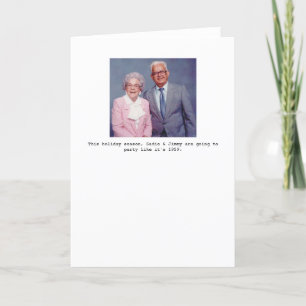 Party wie es ist ein 1959 Feiertags-Gruß-Karte Feiertagskarte