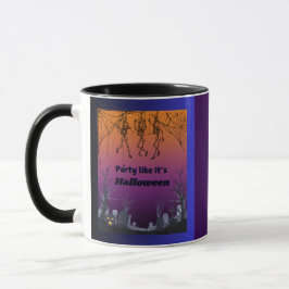 Party Wie Halloween Tasse