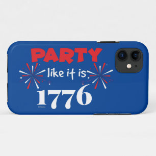 PARTY WIE IT'S 1776 lustiger Unabhängigkeitstag Case-Mate iPhone Hülle