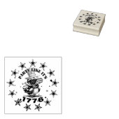 Party Wie sein amerikanischer Adler von 1776 und s Gummistempel (Stempel)