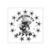 Party Wie sein amerikanischer Adler von 1776 und s Gummistempel (Prägung)
