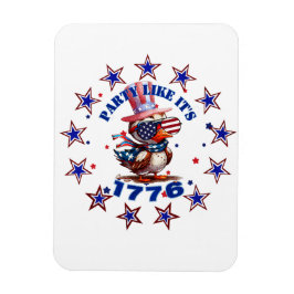 Party Wie sein amerikanischer Adler von 1776 und s Magnet