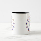 Party Wie sein amerikanischer Adler von 1776 und s Zweifarbige Tasse (Mittel)