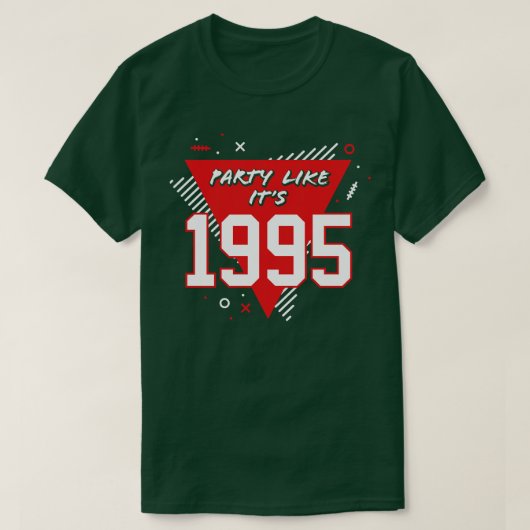 Party wie sein Buffalo von 1995 T-Shirt (Design vorne)