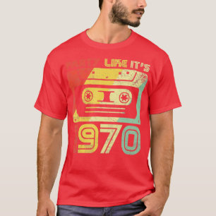 Party wie sein Retro 70er Party 1970 Outfit Kostüm T-Shirt