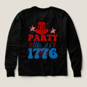 Party wie seine 1776 Stars & Stripes Red White Blu (Design Rückseite)