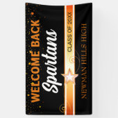 Party! Wiedersehen-Banner für die Welcome Back Cla Banner (Vertikal)