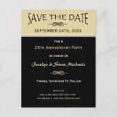 Party, Wiedersehen, Event Save the Date Postkarte (Vorderseite)