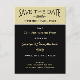 Party, Wiedersehen, Event Save the Date Postkarte