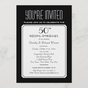 Party-, Wiedersehens- oder Ereignis-Einladung 5x7  Einladung