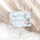 Party-Windeln im Winter-Geschlecht Begleitkarte