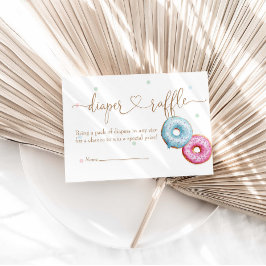 Party-Windeln von Donut Gender Begleitkarte