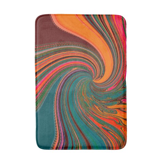 Party wirbeln...... badematte (Vorderseite Vertikal)