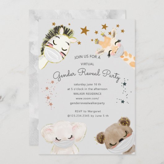 Party wird durch Maske sichtbar (Vorne/Hinten)