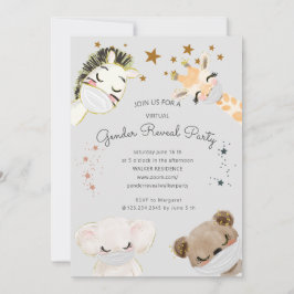 Party wird durch Maske sichtbar