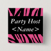 Party-Wirt Button (Vorderseite)