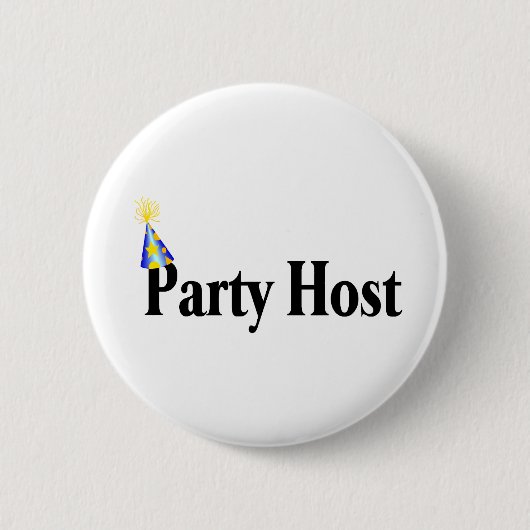 Party-Wirt Button (Vorderseite)