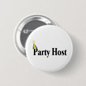 Party-Wirt Button (Vorne & Hinten)