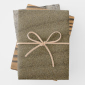 Party-Wrapping-Blatt für coolen Sandstrand Geschenkpapier Set (Beispiel)