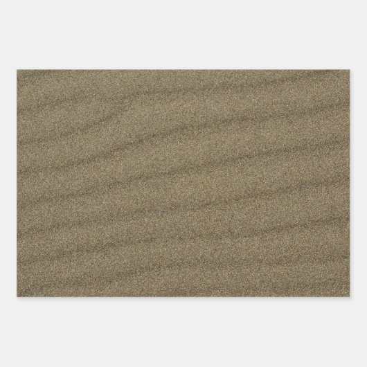 Party-Wrapping-Blatt für coolen Sandstrand Geschenkpapier Set (Vorderseite)