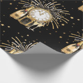 Party-Wrapping Paper für das neue Jahr Geschenkpapier (Ecke)