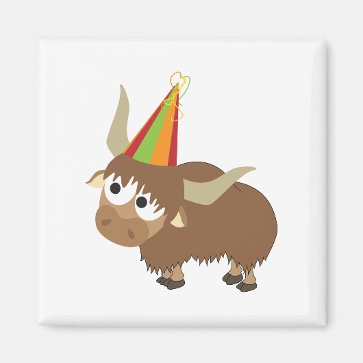Party Yak Magnet (Vorne)