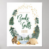 Party-Zeichen für Bücher und Geschenke Poster (Vorne)